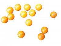 Bolsa 500 Paintballs de primera calidad, color Naranjo, Amarillo, Verde y Rosado